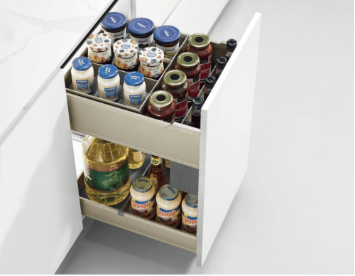 Pakaian Olahraga Premium & Activewear Rak Bumbu Estetik, Sentuhan Sederhana yang Mengubah Suasana Dapur